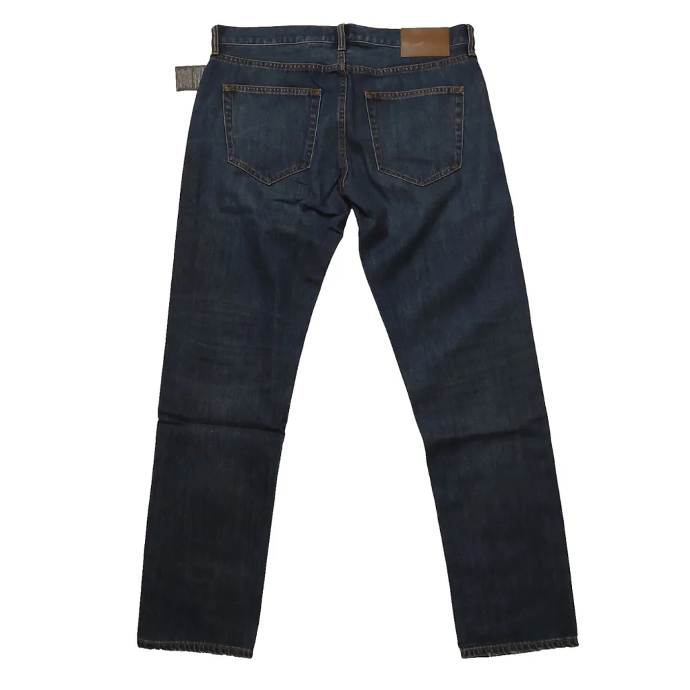 NWT Marc by Marc Jacobs MJ 117 Low Rise Slim Tapered Indigo Blue Jeans 33x34